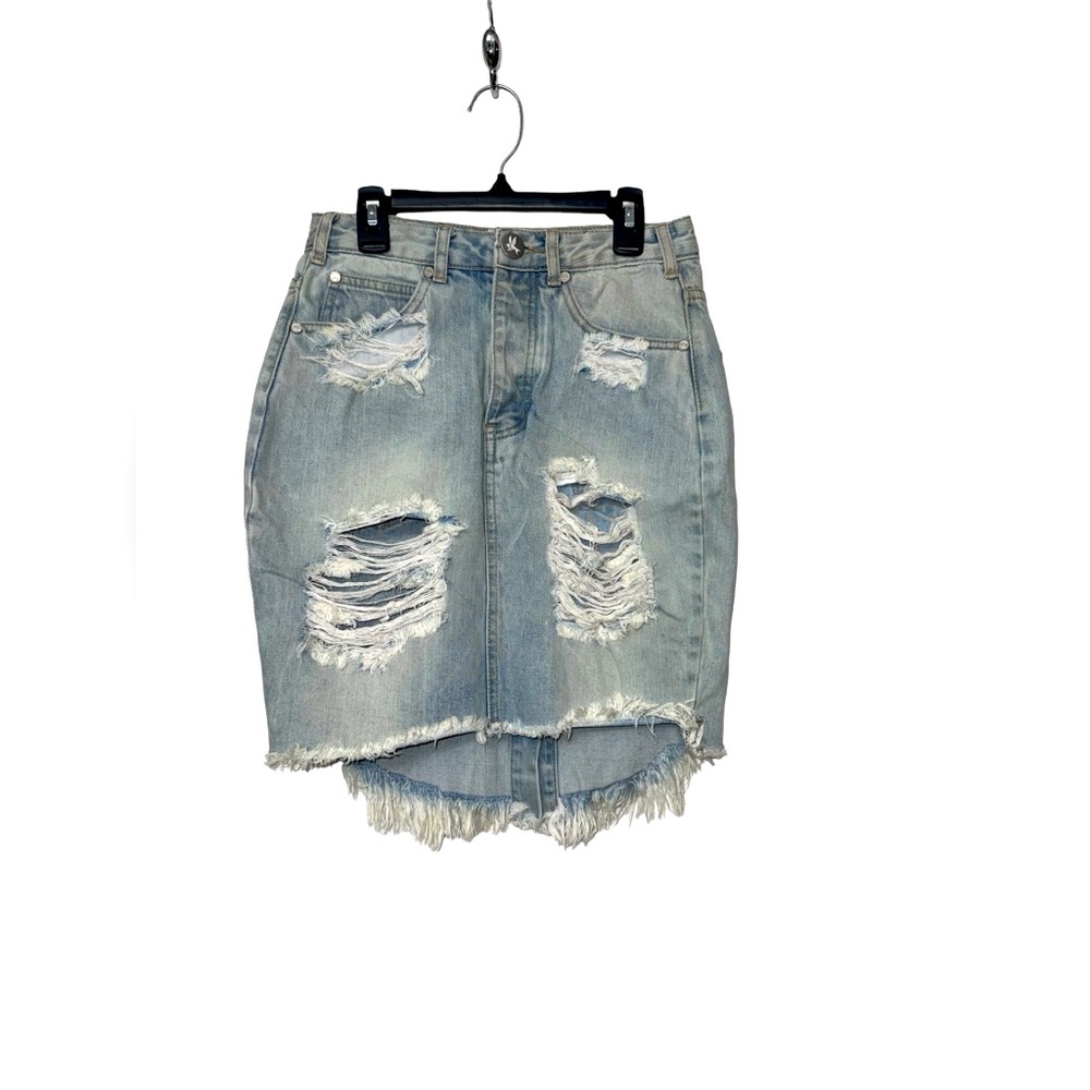 One teaspoon denim skirt